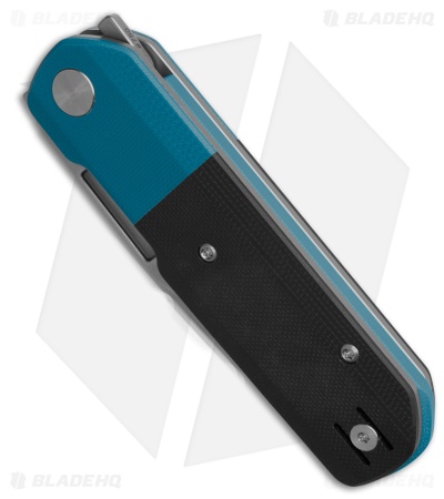 Vero Engineering Avid 1 Liner Lock Knife Black/Blue G-10 (3.5" Stonewash)