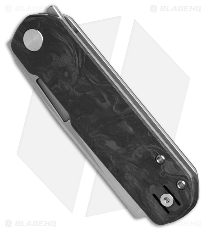 Vero Engineering Avid 2 Liner Lock Knife Marbled Carbon Fiber (3.25" Satin)
