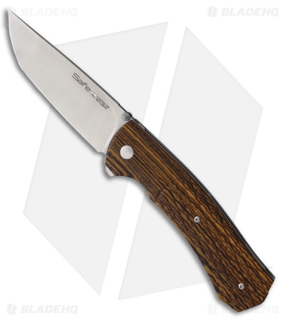 Viper Knives Safe ASLS Liner Lock Knife Bocote Wood (3.75" Satin)
