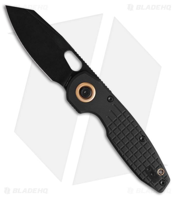 Vosteed Ankylo Vanchor Lock Knife Black Aluminum (3.2" Black SW)