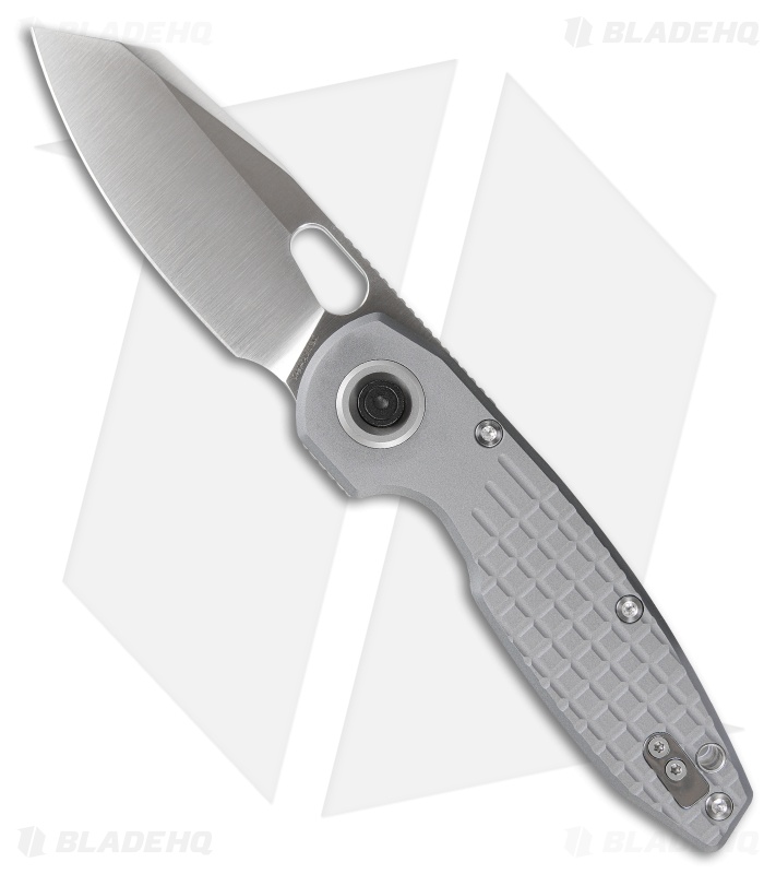 Vosteed Ankylo Vanchor Lock Knife Gray Frag Aluminum (3.2" Satin)