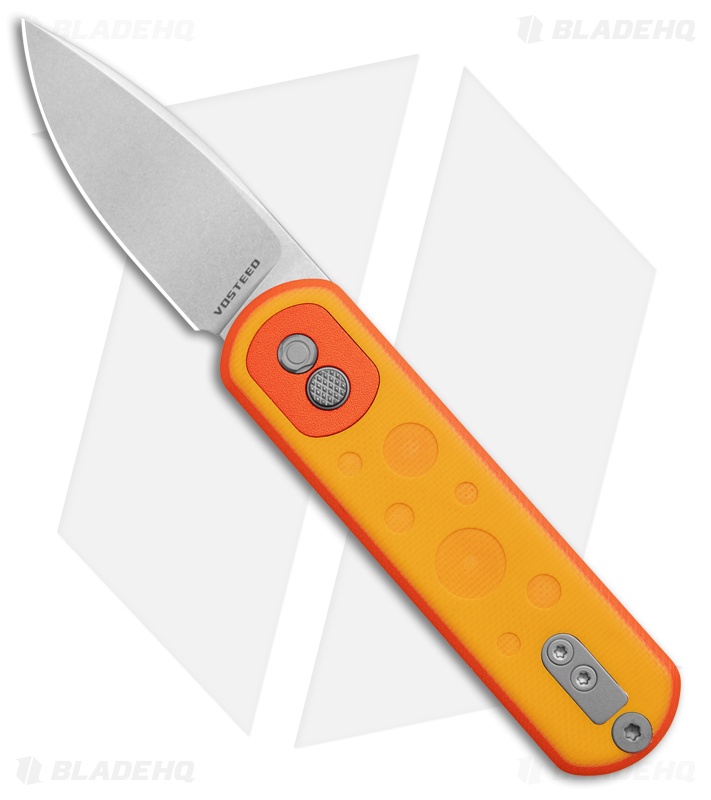 Vosteed Corgi Pup CheesePirate Trek Lock Knife Cheese Orb G-10 (2.37" SW)