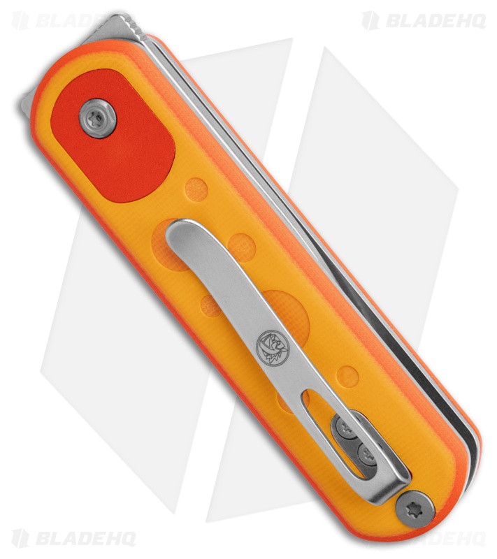 Vosteed Corgi Pup CheesePirate Trek Lock Knife Cheese Orb G-10 (2.37" SW)