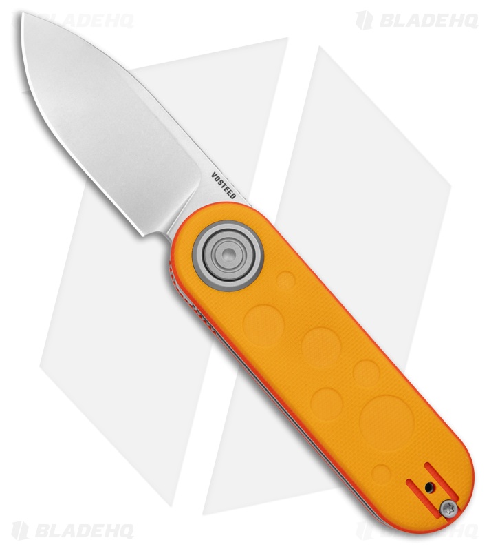 Vosteed Corgi Pup CheesePirate Vanchor Lock Knife Cheese Orb G-10 (2.38" SW)