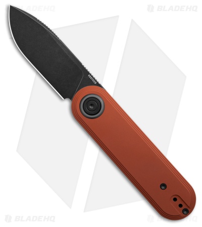 Vosteed Corgi V V Vanchor Lock Knife Brick Red Aluminum (3" Black SW Nitro-V)