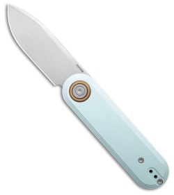 Vosteed Corgi V V Vanchor Lock Knife Macaron Blue Aluminum (3" Satin Nitro-V)