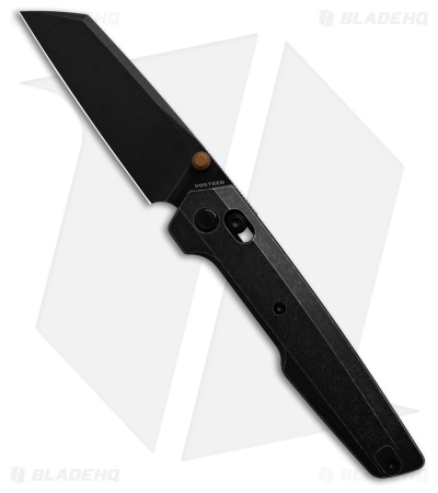Vosteed Dachshund Crossbar Lock Black Ti Reverse Tanto M390