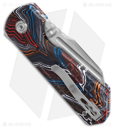 Vosteed Hedgehog Top Liner Lock Knife Magpie GT-Mascus (3" Satin)