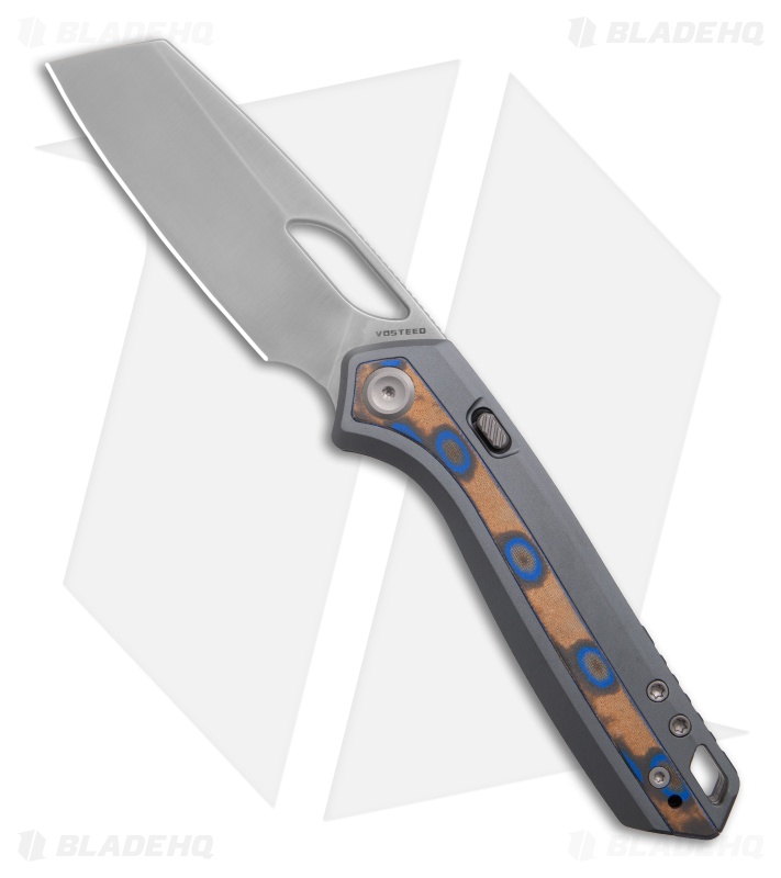 Vosteed Kroc 329 | Gray Al Ocean Micarta | Satin