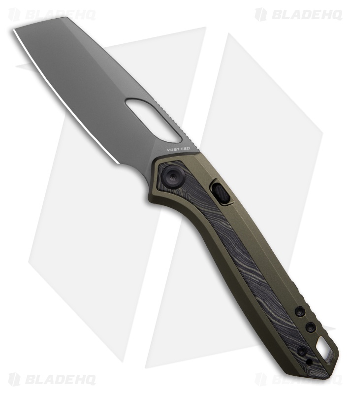 Vosteed Kroc 329 | Olive Green Al Topo G-10 | Gray