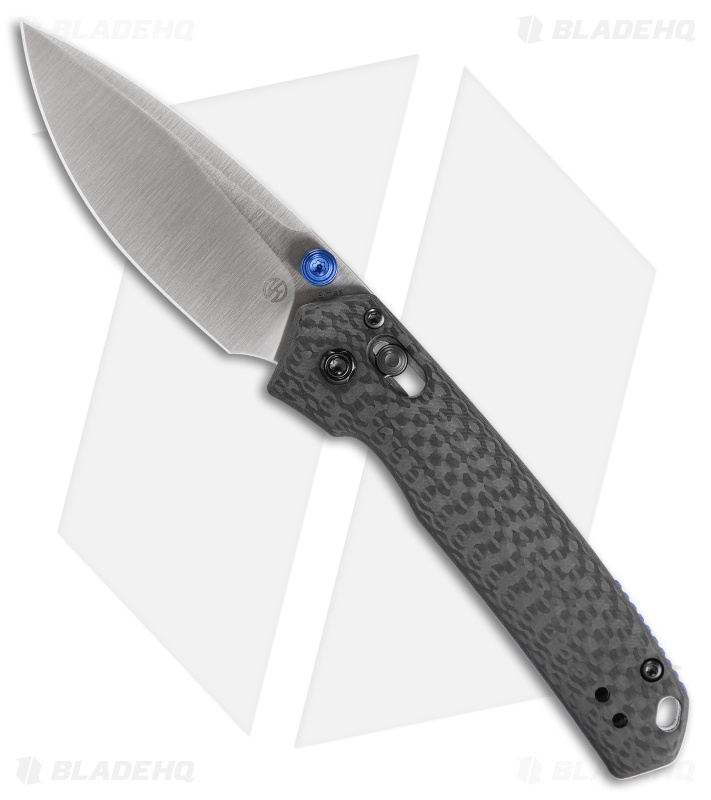 Vosteed Mini Psyop Crossbar Lock Knife Carbon Fiber (2.7" Satin)