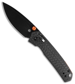 Vosteed Mini Psyop Crossbar Lock Knife Carbon Fiber (2.7&quot; Black SW) | 215156