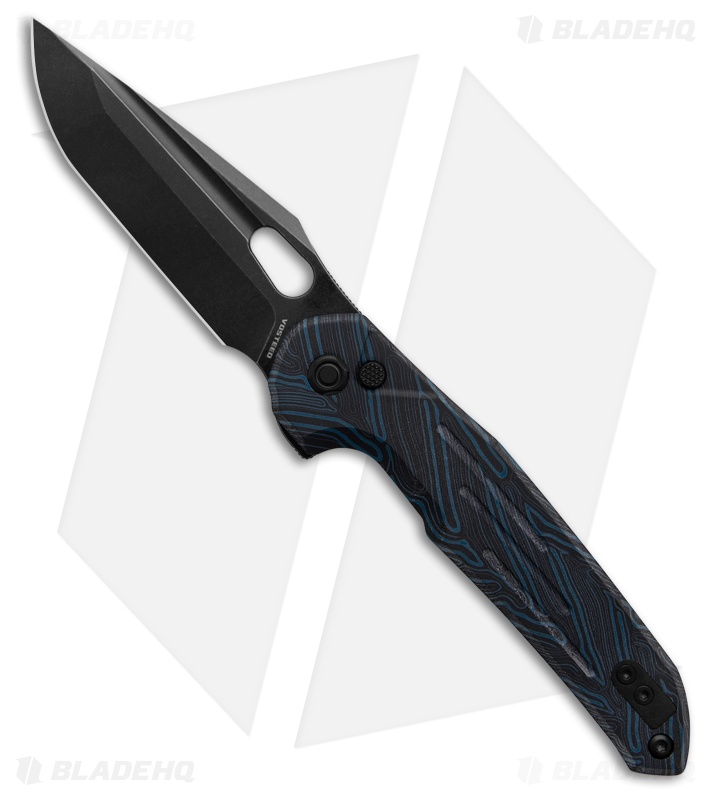 Vosteed Thunderbird Knife Blue G-10 + Black SW M390 A0306