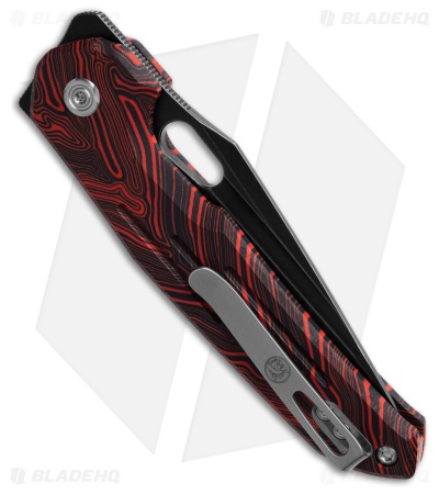 Vosteed Thunderbird Knife Red G-10 + Black SW M390 A0307