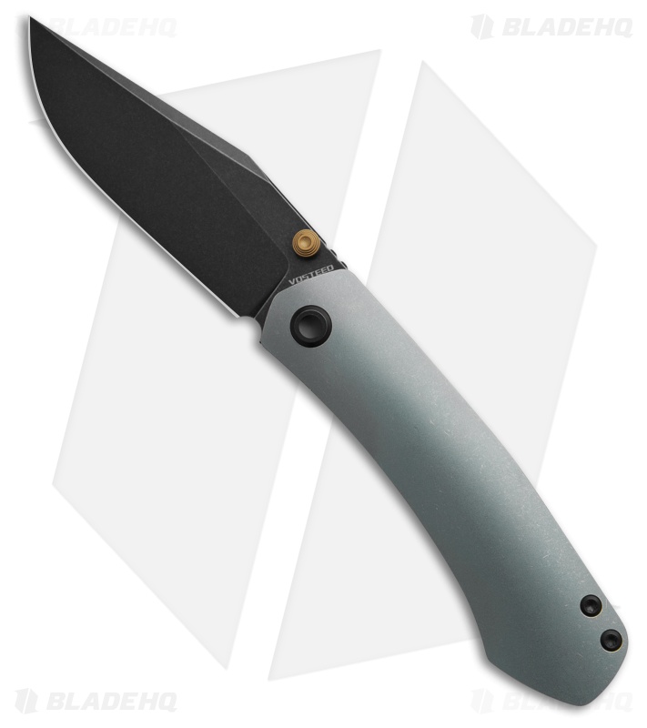 Vosteed Vallhund Knife Blue Titanium Black Stonewash S35VN