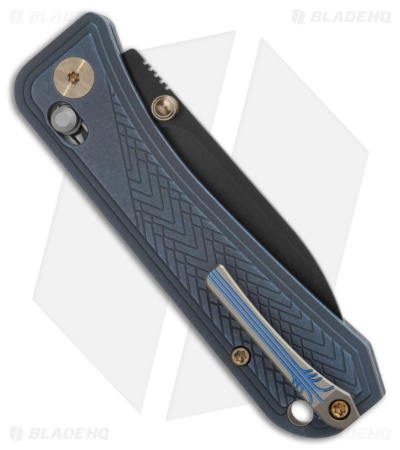 WE Knife Co. Bougie Banter Knife Blue Titanium Black SW