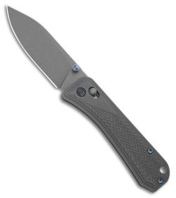 WE Knife Co. Bougie Banter Crossbar Lock Knife Gray Titanium (2.9" Gray SW)
