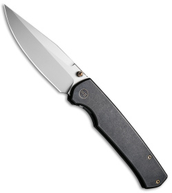 WE Knife Co. Evoke Frame Lock Knife Black Titanium (3.48" BB 20CV) WE21046-1