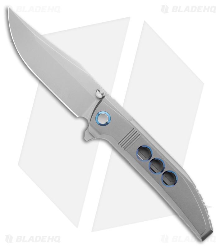 WE Knife Co. Ezinta Integral Frame Lock Knife BB Ti (3.9" BB M390) WE22041-2