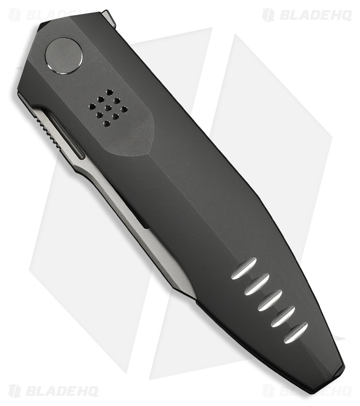 WE Knife Co. Flight Line Liner Lock Knife Dark Gray Titanium (3.8" Stonewash)