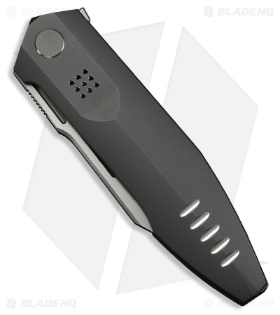 WE Knife Co. Flight Line Liner Lock Knife Dark Gray Titanium (3.8" Stonewash)
