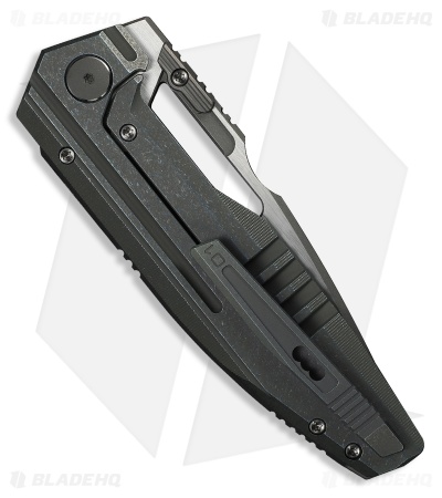 WE Knife Co. Reveille Frame Lock Knife Olive Gray Titanium (3.8" Gray SW/Satin)