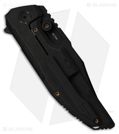 WE Knife Co. Muster Frame Lock Knife Black Titanium (3.8" Black SW)