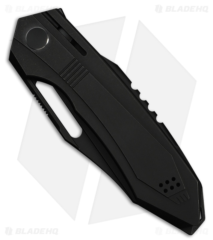 WE Knife Co. Bogey Nested Liner Lock Knife Black Titanium (3.6" Black SW)