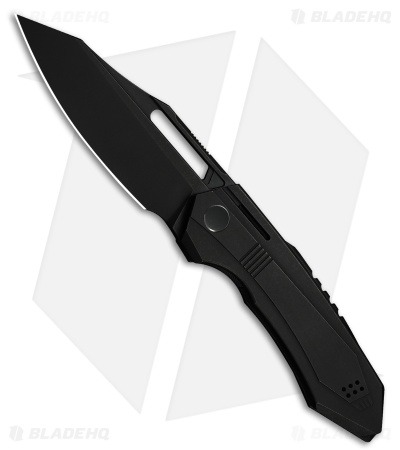 WE Knife Co. Bogey Nested Liner Lock Knife Black Titanium (3.6" Black SW)