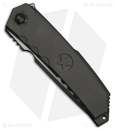 WE Knife Co. Capstan Frame Lock Knife Gray Titanium (3.9" Gray SW/Satin)