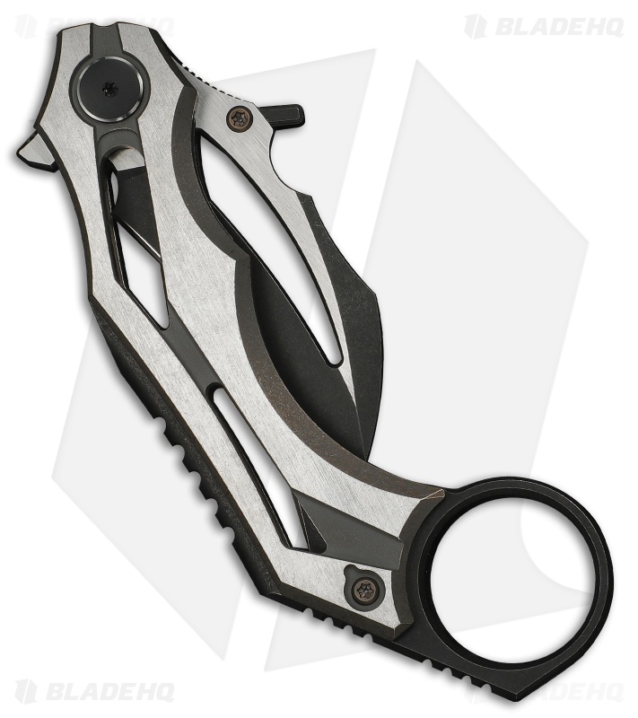 WE Knife Co. Cryonix Liner Lock Knife Bronze/Satin Ti (2" Black SW/Satin)