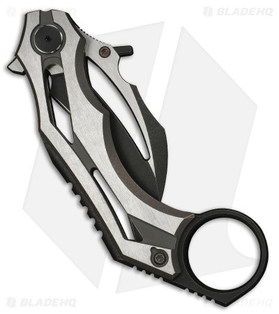 WE Knife Co. Cryonix Liner Lock Knife Bronze/Satin Ti (2" Black SW/Satin)