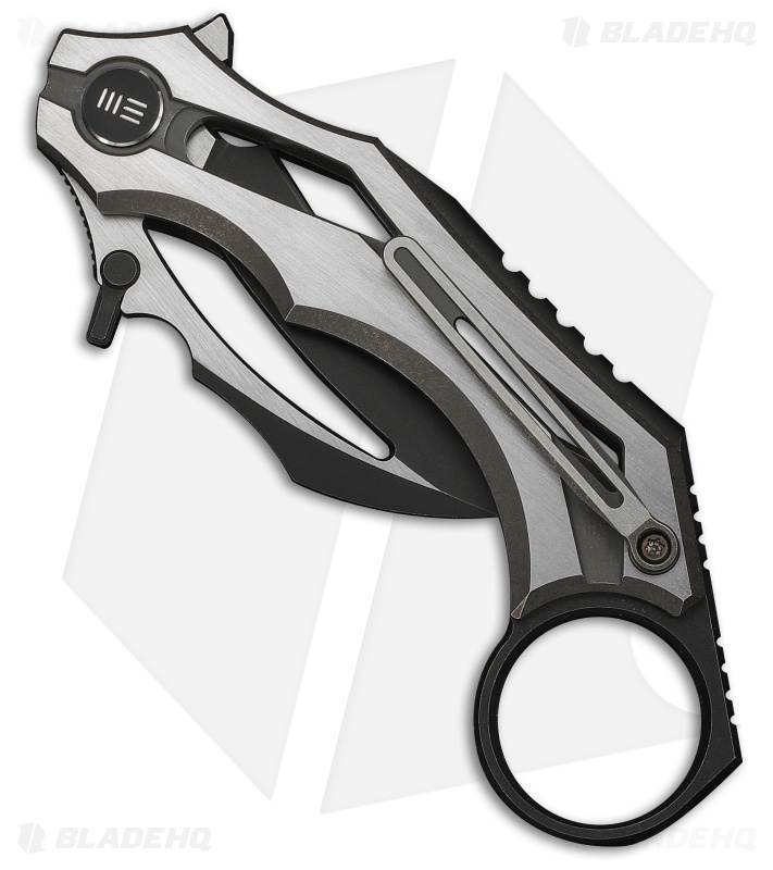 WE Knife Co. Cryonix Liner Lock Knife Bronze/Satin Ti (2" Black SW/Satin)