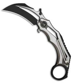 WE Knife Co. Cryonix Liner Lock Knife Bronze/Satin Ti (2" Black SW/Satin)