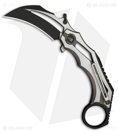 WE Knife Co. Cryonix Liner Lock Knife Bronze/Satin Ti (2" Black SW/Satin)