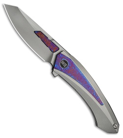 WE Knife Co. Suisei Liner Lock Knife Polished BB Ti/Timascus (3.28" Polished BB)