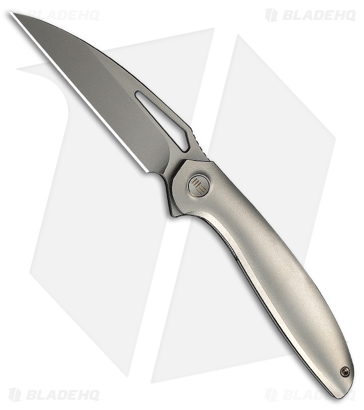 WE Knife Co. Tiercel Frame Lock Knife Gray Titanium (3.24" SW MagnaCut)