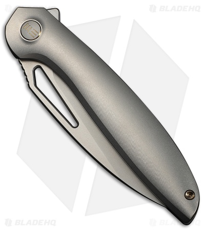 WE Knife Co. Tiercel Frame Lock Knife Gray Titanium (3.24" SW MagnaCut)