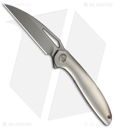 WE Knife Co. Tiercel Frame Lock Knife Gray Titanium (3.24" SW MagnaCut)