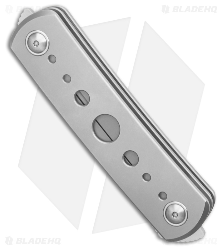 Yan Knives EMW Liner Lock Knife Speedhole Titanium (3" Satin)
