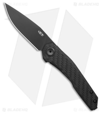 Zero Tolerance 0545 Frame Lock Knife Carbon Fiber/Black Ti (3.3" Black Oxide)