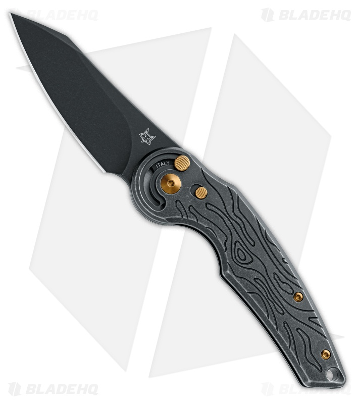 Fox Knives Jupiter Knife Black Titanium + Black