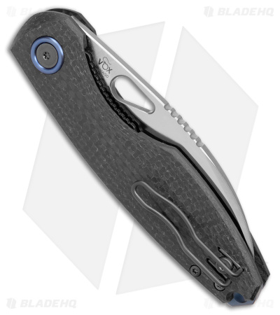 Fox Knives Vox Chilin F8 Liner Lock Knife Carbon Fiber (3.2" Satin) FX-530 CF