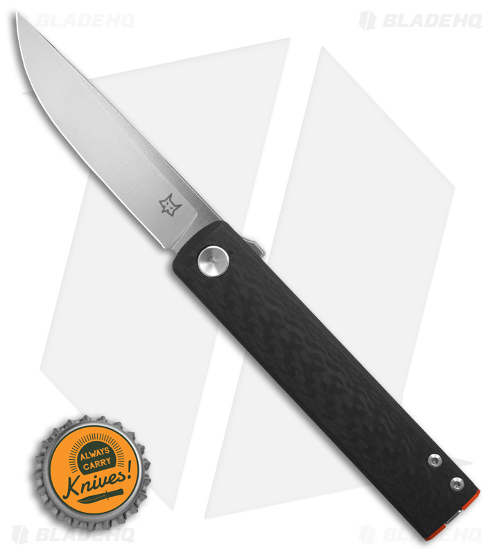 ●3-DEEP Fox Knives CHNOPS Knife Black CF (3.25