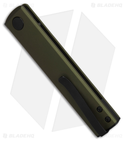 Fox Knives CHNOPS Liner Lock Knife Green Aluminum (3.25" Black) FX-543 ALG