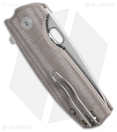 Fox Knives Vox Core Elmax Liner Lock Knife Natural Micarta (3.1" Satin)