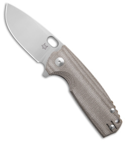 Fox Knives Vox Core Elmax Liner Lock Knife Natural Micarta (3.1" Satin)