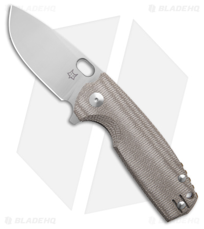 マフ　フォックス Fox Knives Vox Core Elmax Knife Tan Micarta - Blade HQ