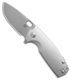 Fox Knives Vox Core Liner Lock Knife Aluminum (3.14" Stonewash) FX-604 ALSW