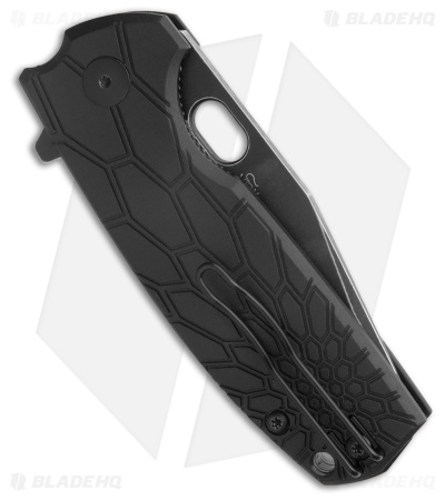 Fox Knives Vox Core Tanto Liner Lock Knife Black FRN (3" Black Stonewash) 